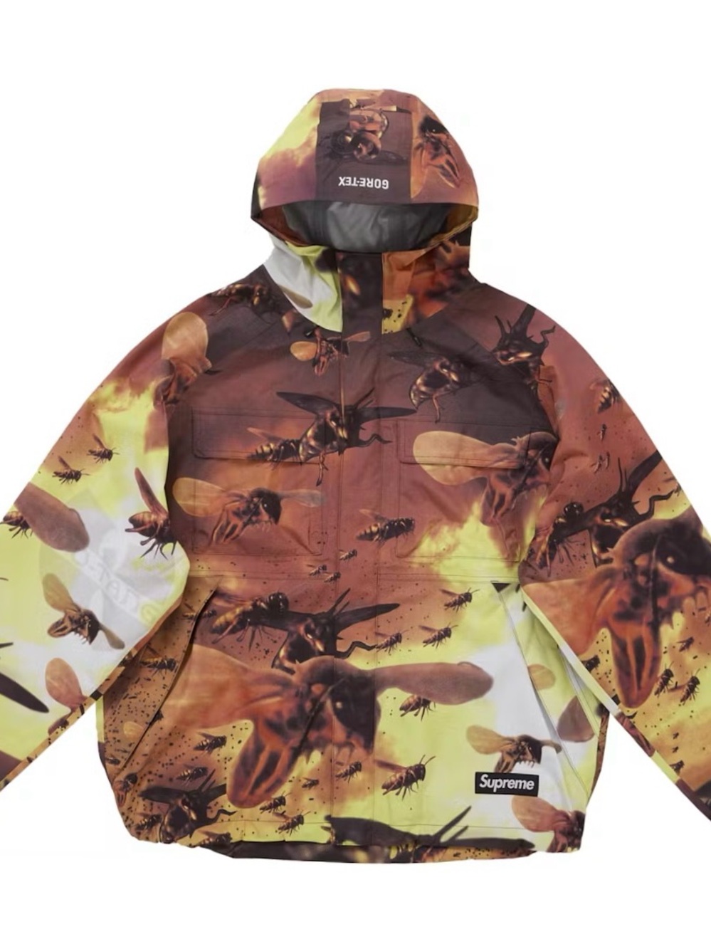 Supreme Wu-Tang GORE-TEX Shell Killer Bees Jacket